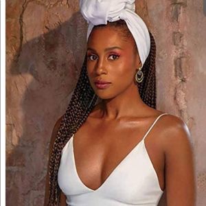 Head Wrap Scarf,African Long Scarf Shawl Headwrap,Soft Stretchy Headbands White